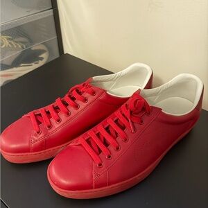 Gucci  Red Sneakers